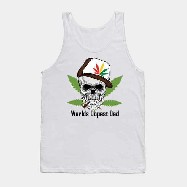 World’s Dopest Dad Tank Top by AKAL